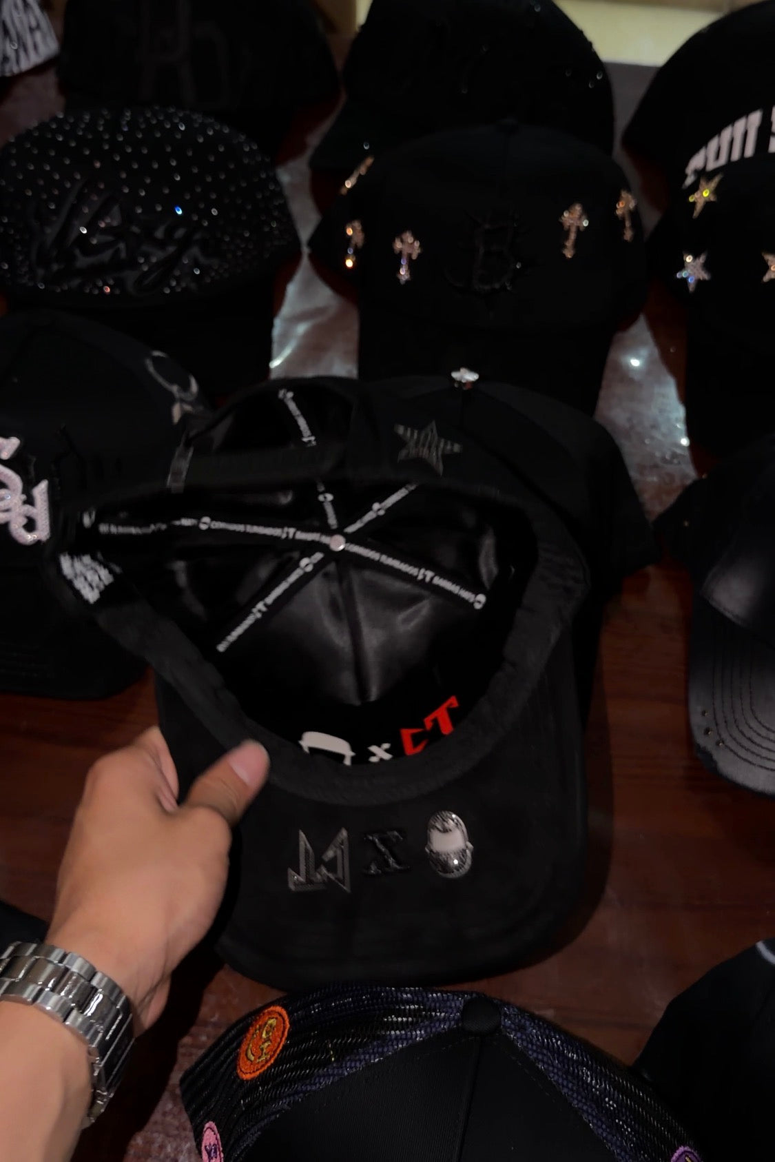 Barbas hats “Galaxy Total Black”