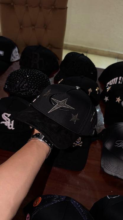 Barbas hats “Galaxy Total Black”