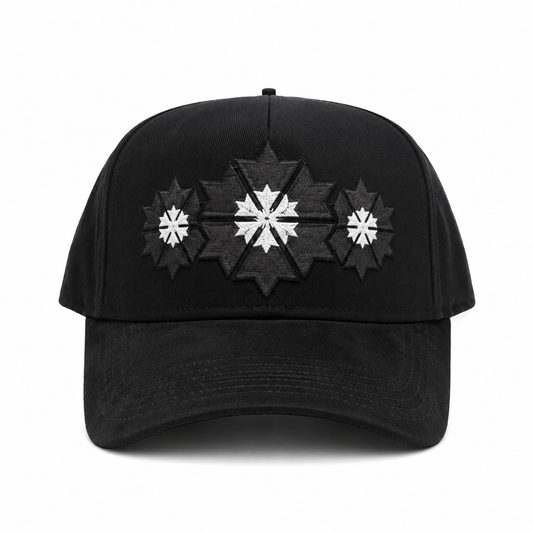 Barbas Hats “Platinum sbowflake”