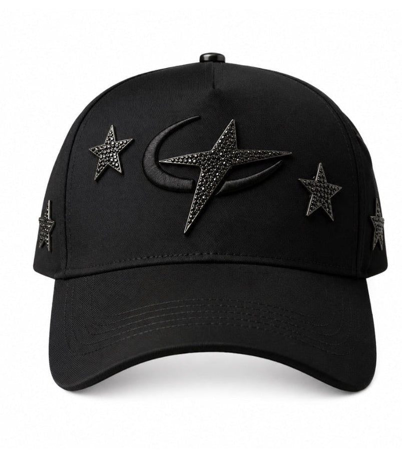 Barbas hats “Galaxy Total Black”